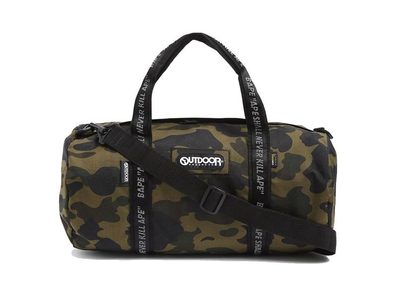 Сумка BAPE A Bathing Ape Bape x Outdoor Products 1st Camo Duffel Bag Green