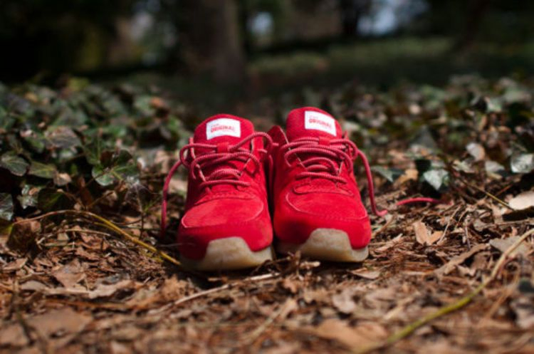 Кроссовки Clarks Ronnie Fieg x Kildare 'Poppy Red'