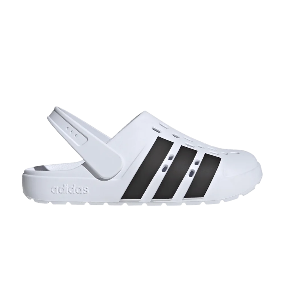 Сабо adidas Adilette Clog 2.0 'White Black'