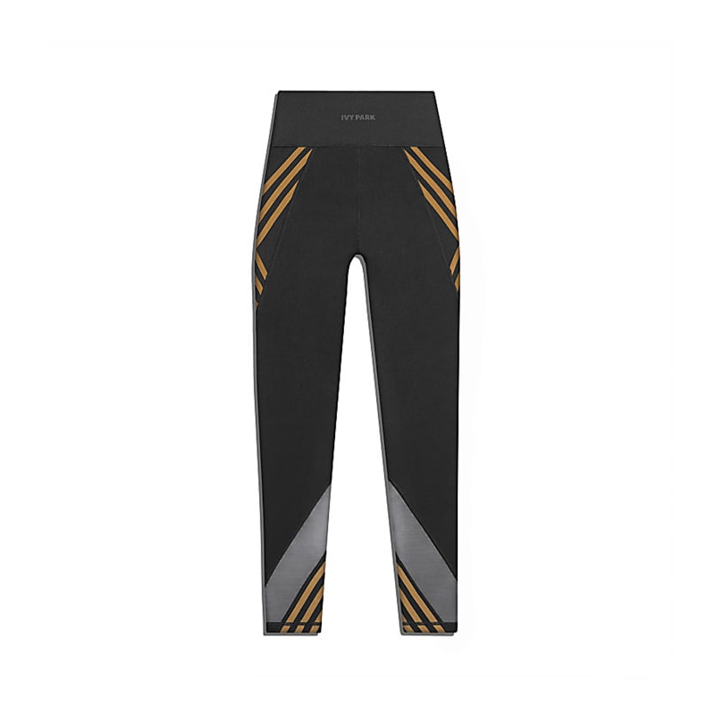 Тайтсы adidas Ivy Park 3-Stripes Tights (Plus Size) Black