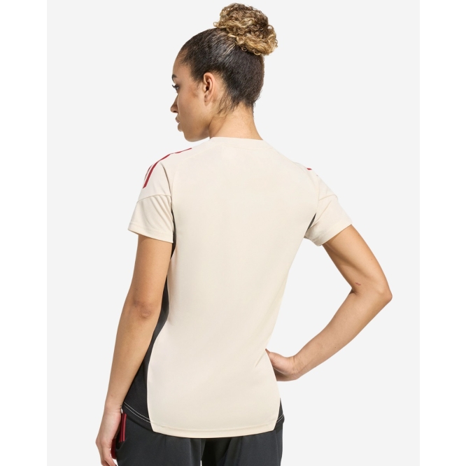 Женское тренировочное джерси Liverpool FC adidas Womens 25/26 Domestic Short Sleeve Top White