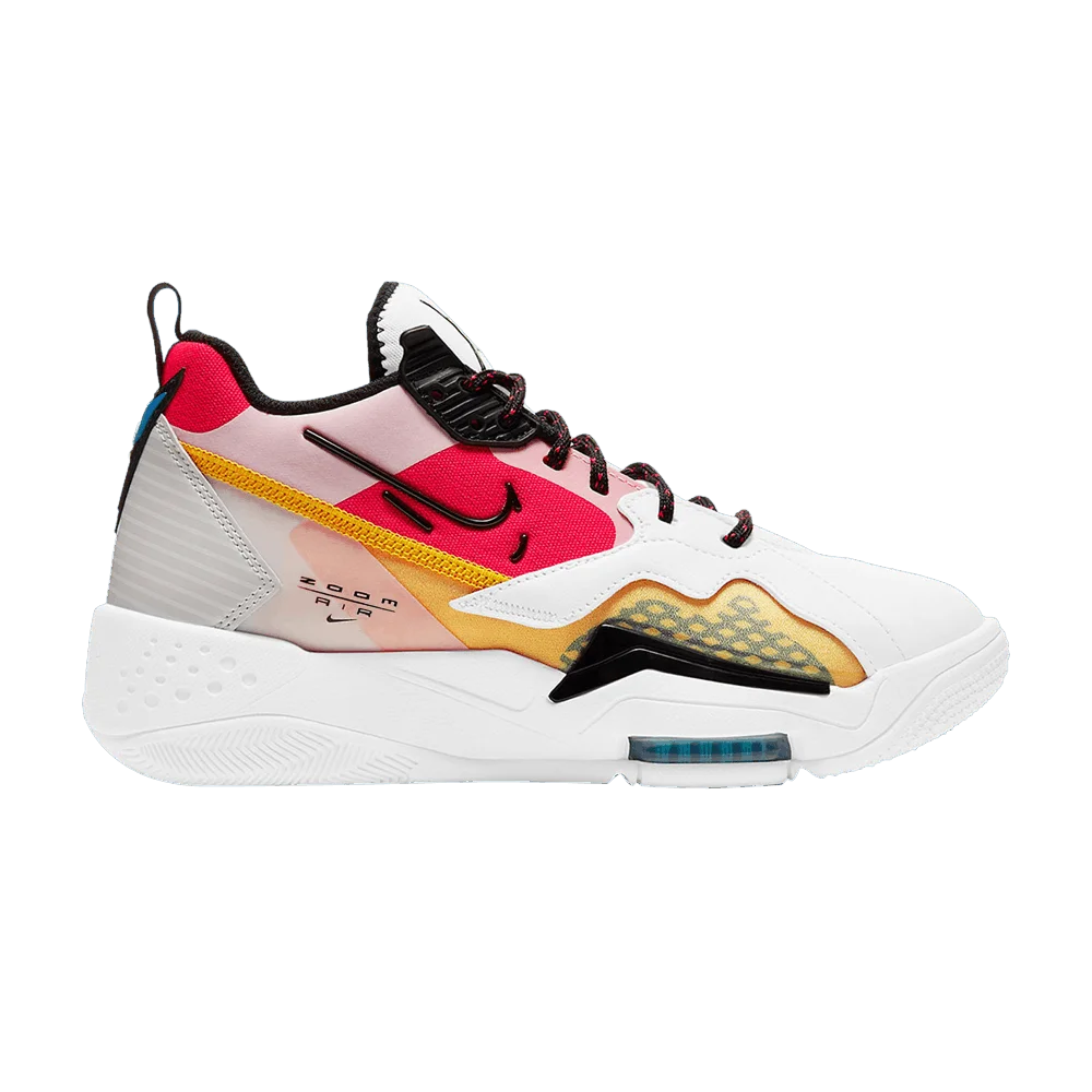 Кроссовки Air Jordan Wmns Jordan Zoom '92 'White Siren Red University Gold'