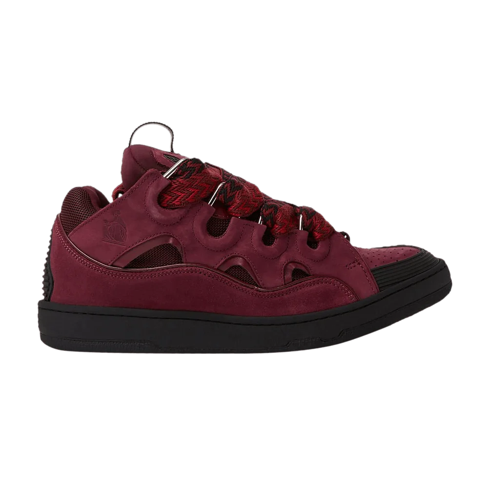 Кроссовки Lanvin Curb Sneakers 'Burgundy'