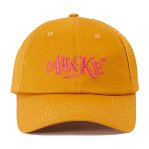 Awake-Distorted-Logo-Dad-Cap-Mustard-300x300