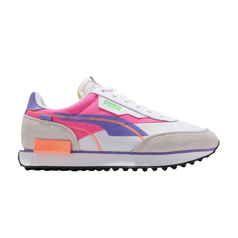 Krossovki-Puma-Future-Rider-Twofold-SD-White-Luminous-Purple