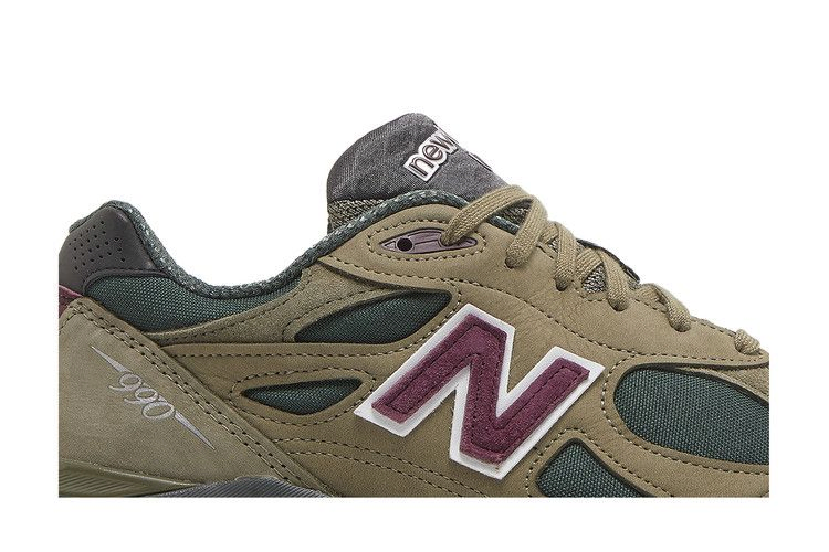 Кроссовки Teddy Santis x New Balance 990v3 Made in USA 'Green Purple'
