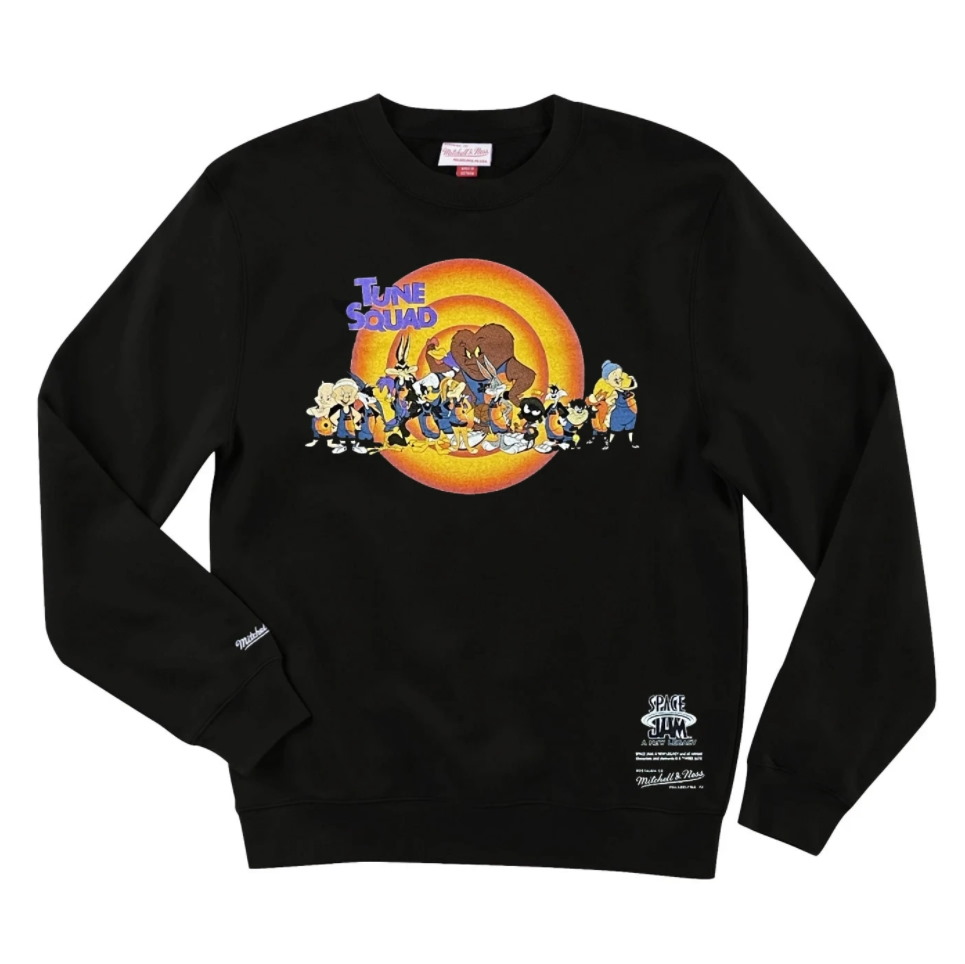 Свитшот Mitchell & Ness Tune Squad Line Up Space Jam Crew Jumper
