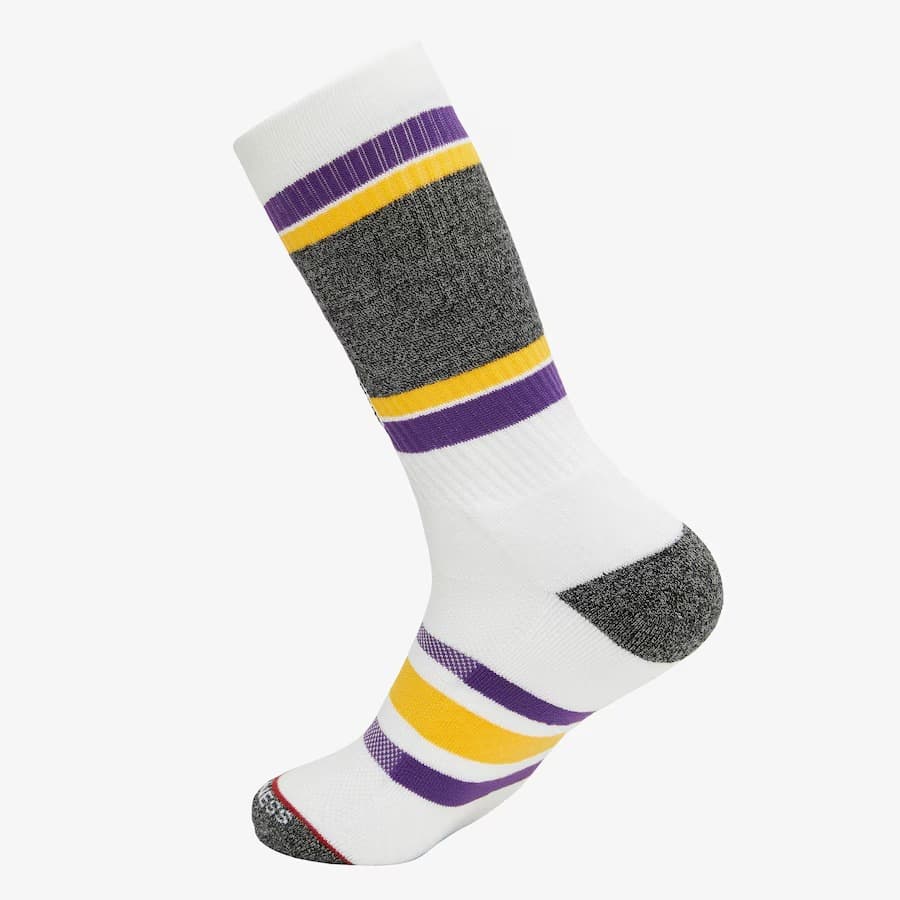 Спортивные носки Mitchell & Ness Minnesota Vikings Interception Crew Socks