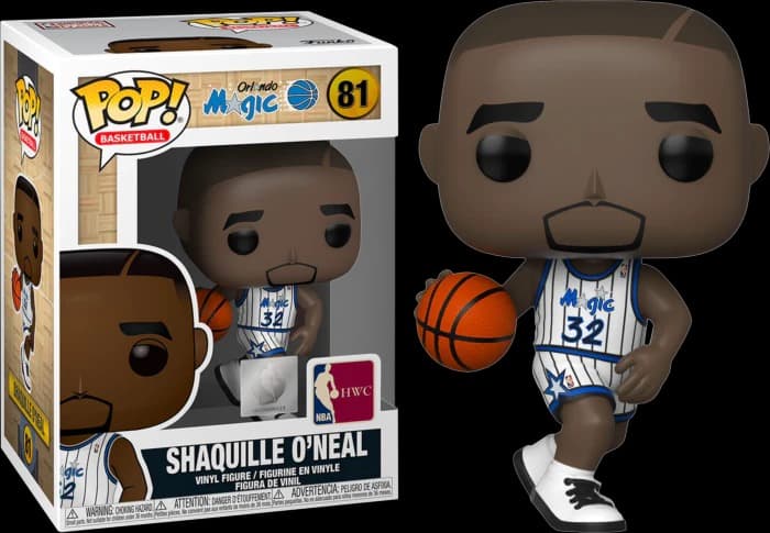Коллекционная фигурка Funko Shaquille O'Neal Orlando Hardwood Classics NBA Legends Pop Vinyl