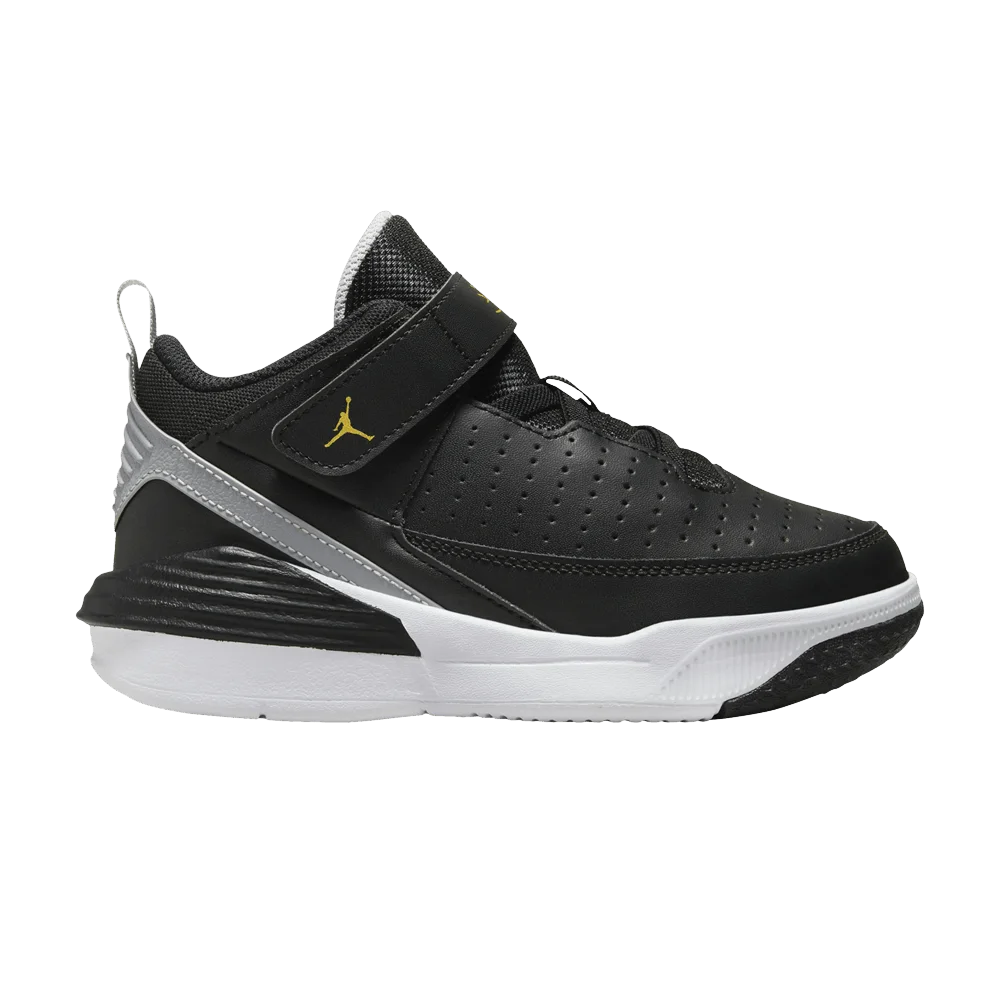 Кроссовки Air Jordan Max Aura 5 PS 'Black Metallic Gold'
