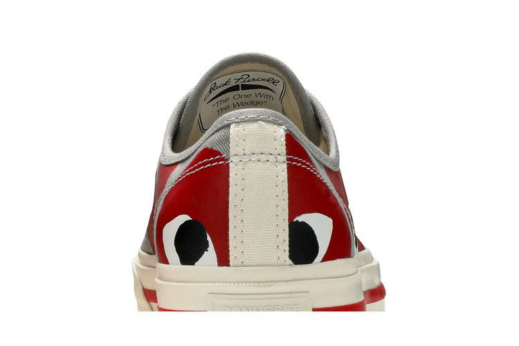 Кроссовки Comme des Garçons PLAY x Converse Jack Purcell 'Drizzle Red'