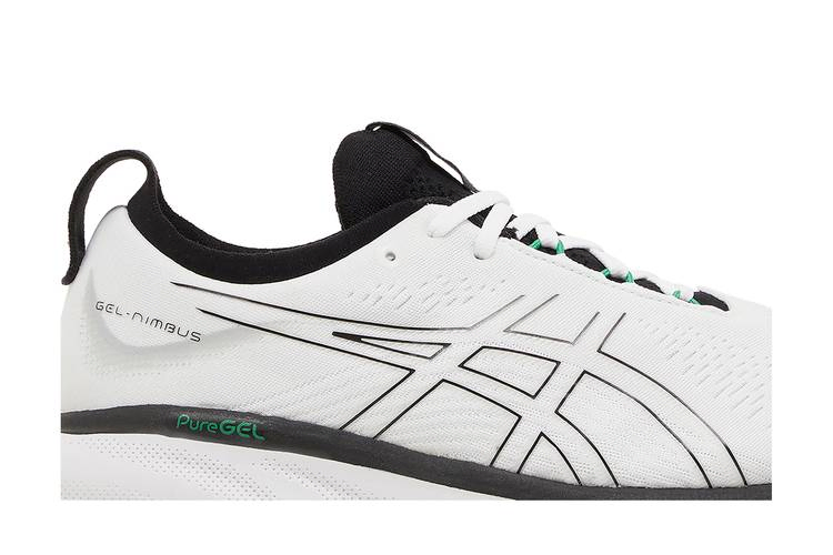 Кроссовки ASICS Gel Nimbus 25 'White Black Green'
