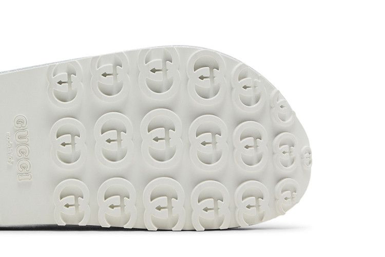 Сандалии Gucci Wmns Slide Sandal 'Interlocking G - Silver'
