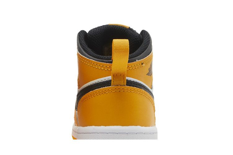 Кроссовки Air Jordan 1 Mid TD 'Reverse Yellow Toe'