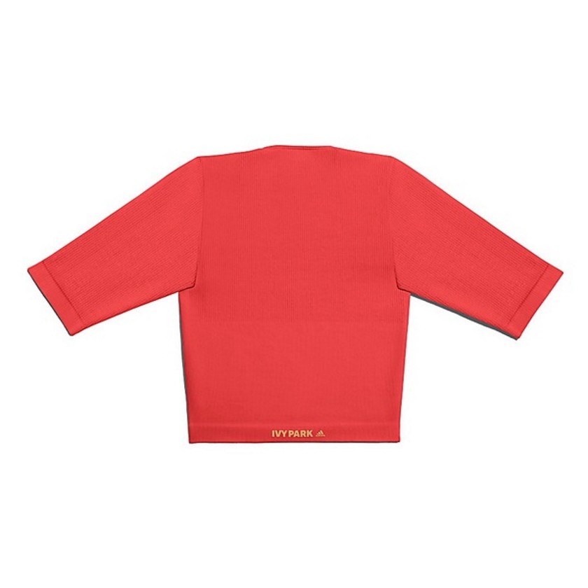 Спортивный топ adidas Ivy Park Circular Knit Crop Top Real Coral