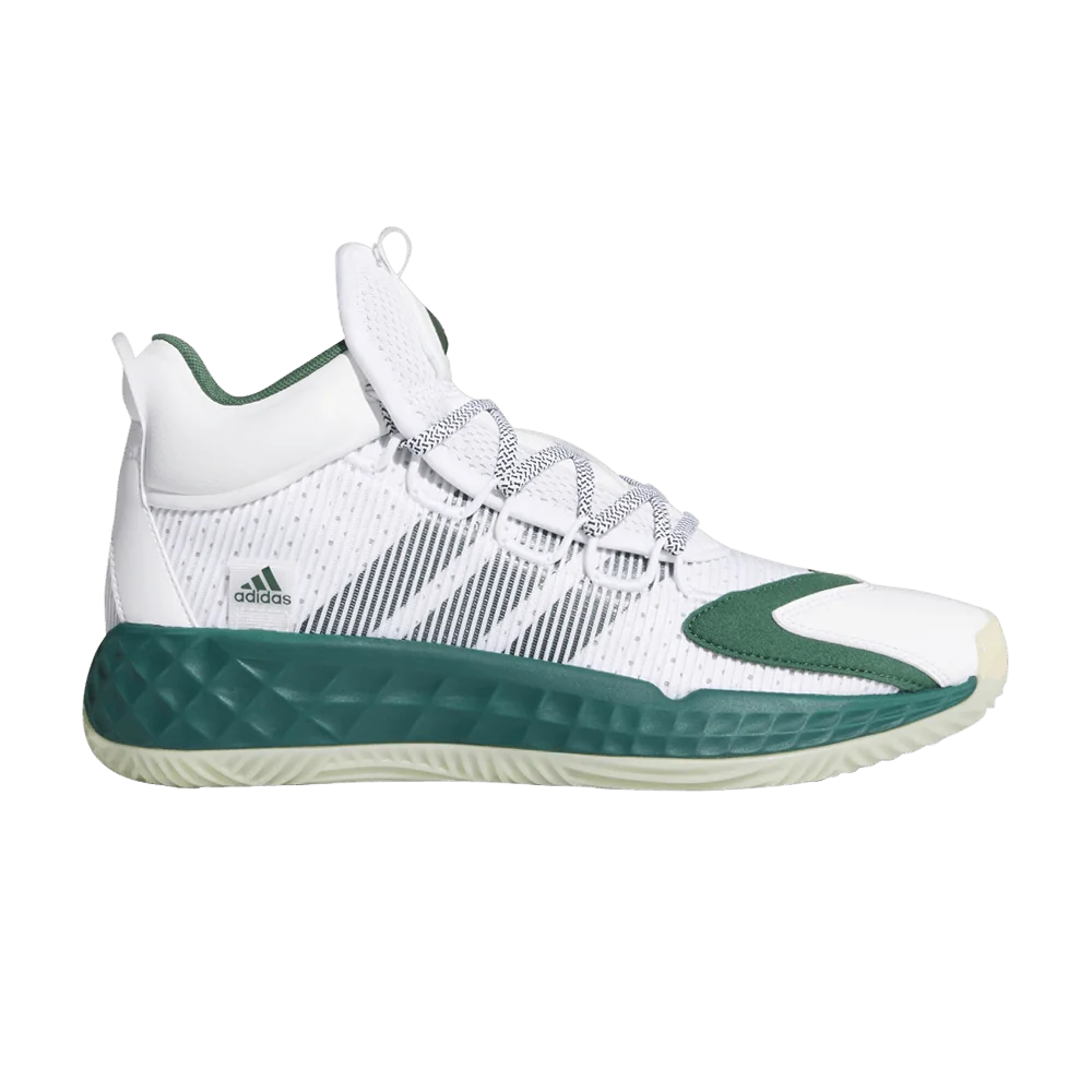 Krossovki-Adidas-Pro-Boost-Mid-White-Team-Dark-Green