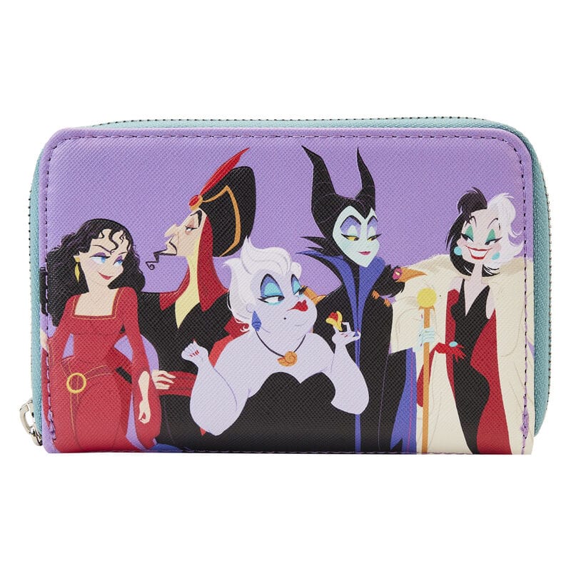 Кошелёк Disney Villains Color Block Zip Around Wallet