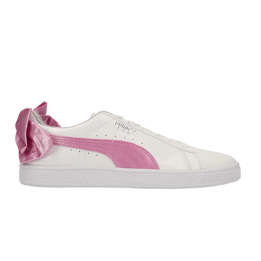 Krossovki-Puma-Basket-Bow-Patent-Jr-White-Orchid