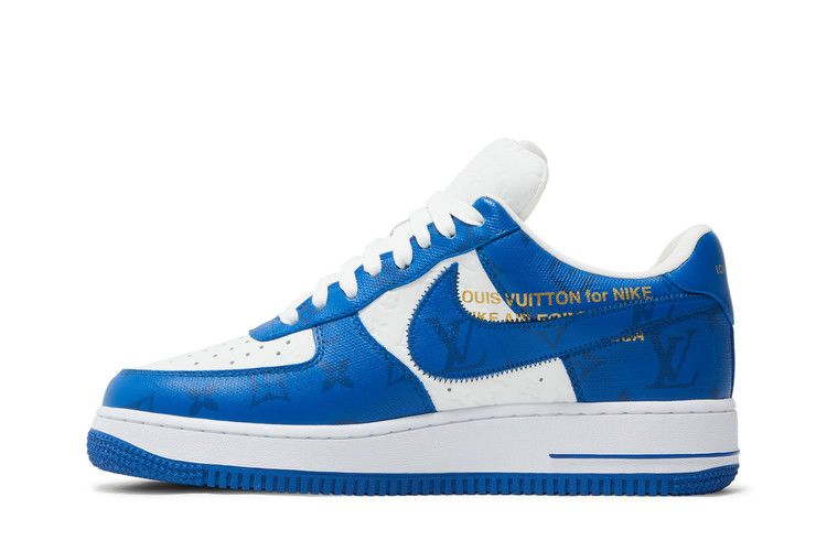 Кроссовки Louis Vuitton x Nike Air Force 1 Low 'White Team Royal'