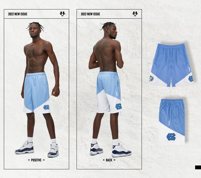 Спортивные шорты Ehot North Carolina Colorblock Shorts