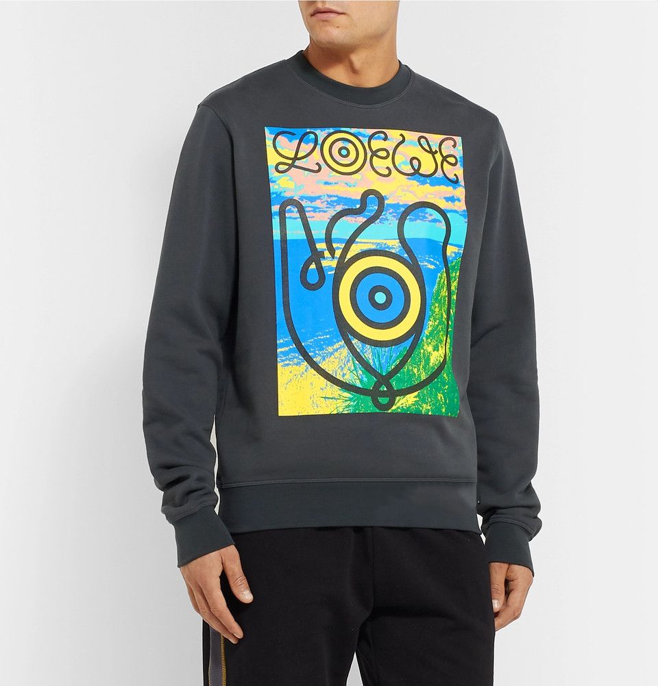 Свитшот 20ss LOEWE Sweatshirt Grey