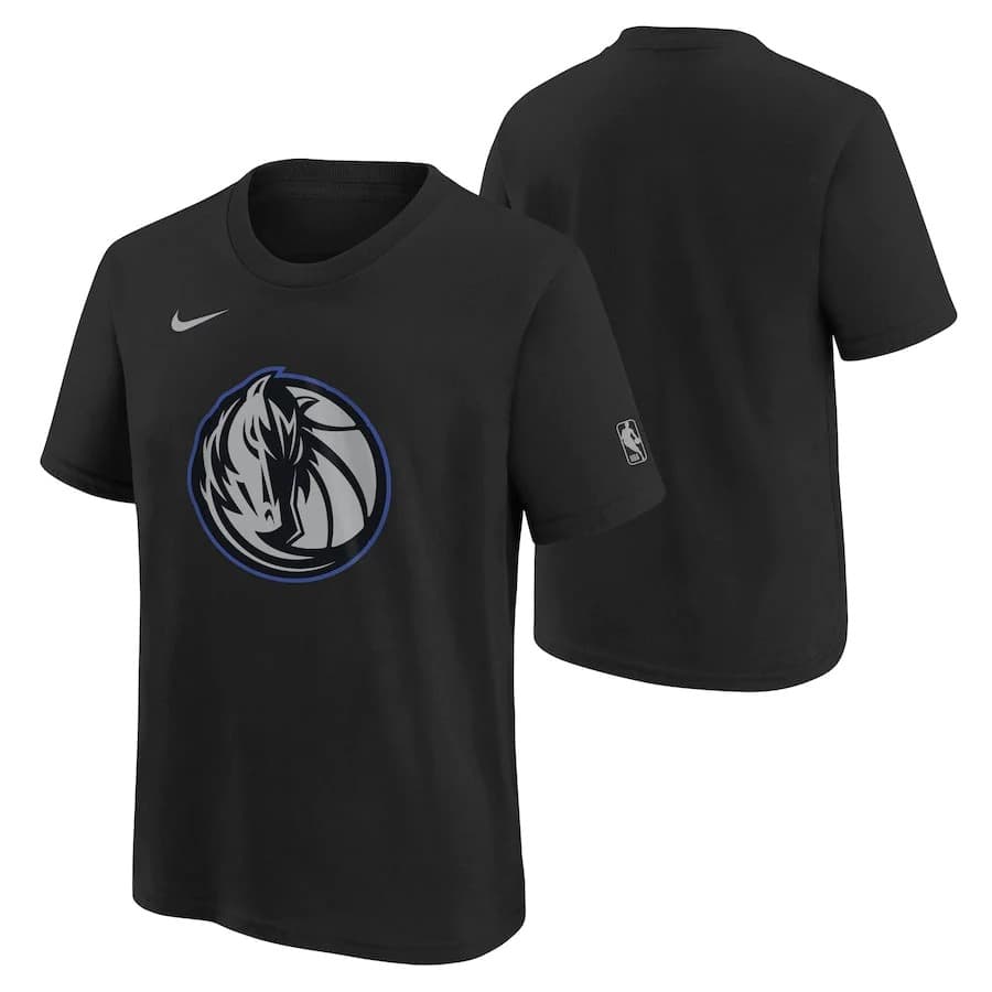 Баскетбольная футболка Nike Dallas Mavericks 2024 City Edition Essential Logo Youth NBA T-Shirt