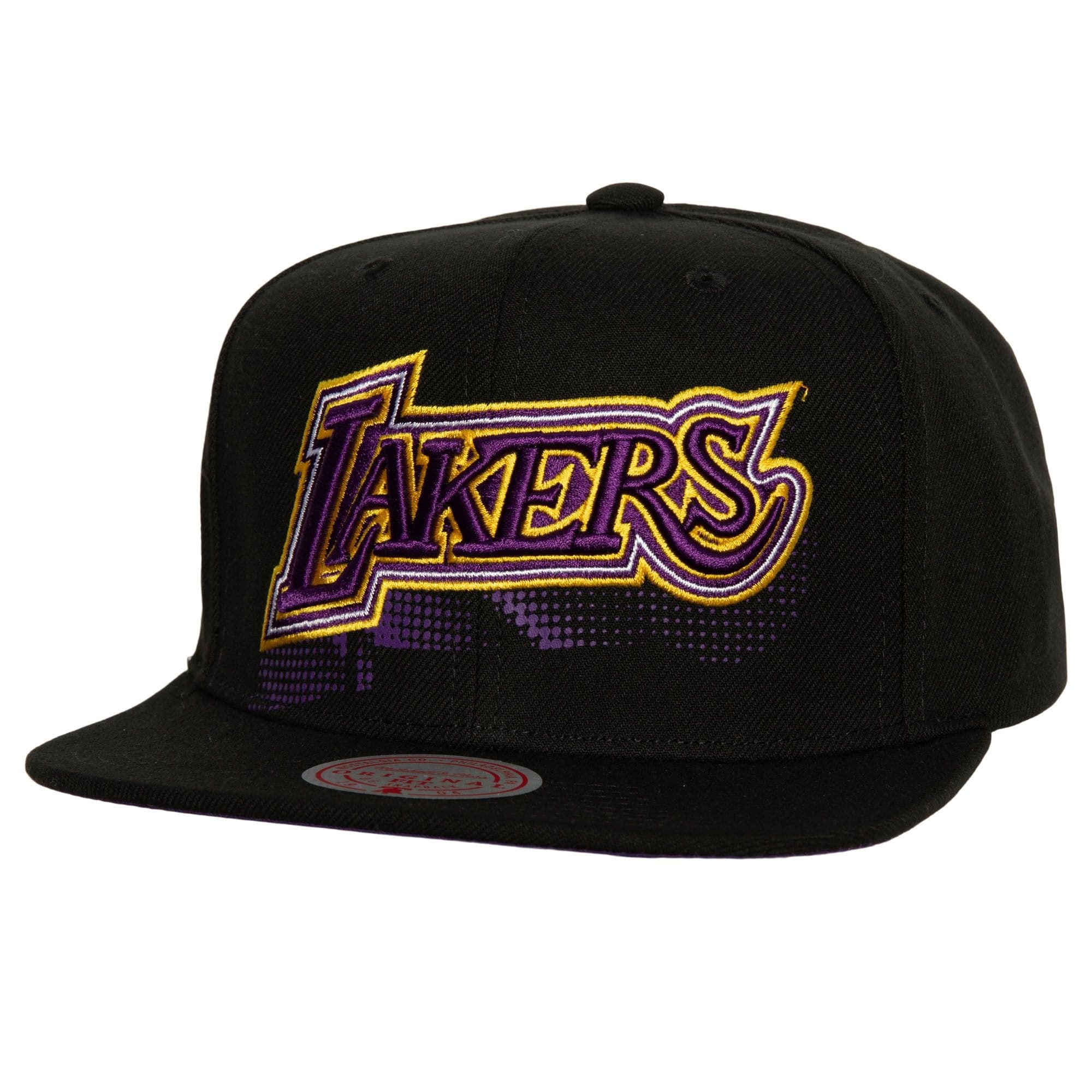 Бейсболка Mitchell & Ness Big Face 7.0 Snapback HWC Los Angeles Lakers Hat