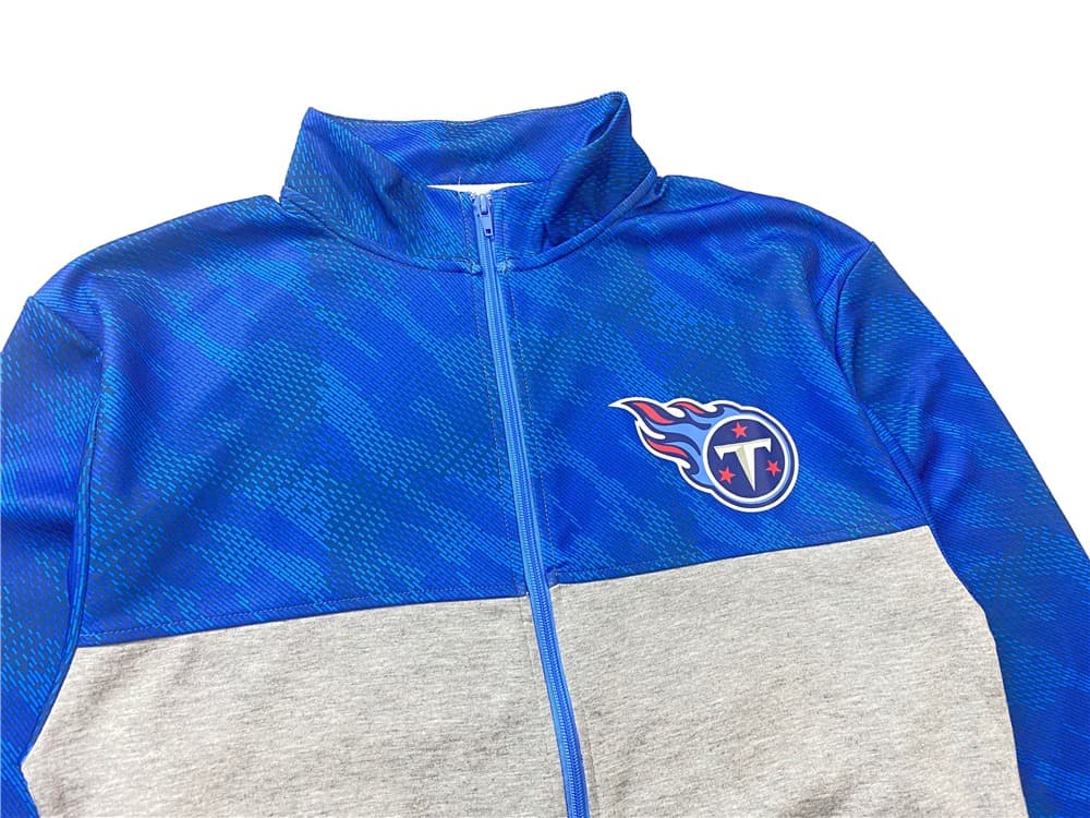 Куртка с воротником-стойкой B20THER NFL Titans Blue Jacket