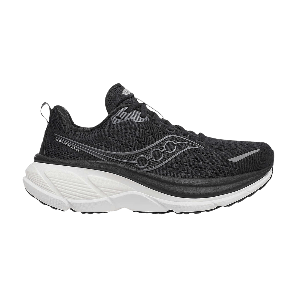 Кроссовки Saucony Wmns Wmns Hurricane 25 Wide 'Black White'