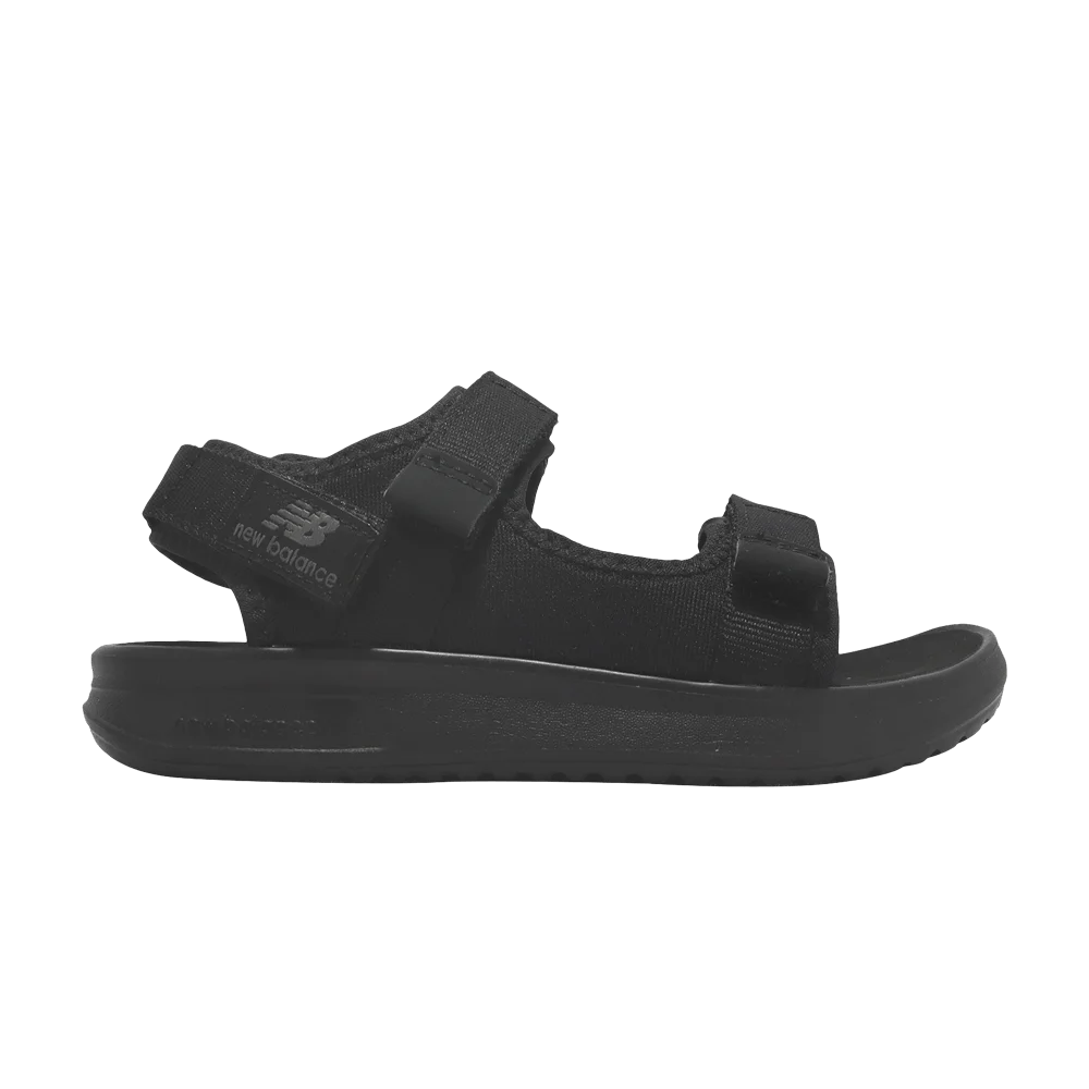Кроссовки New Balance 750 Sandal Kids Wide 'Triple Black'
