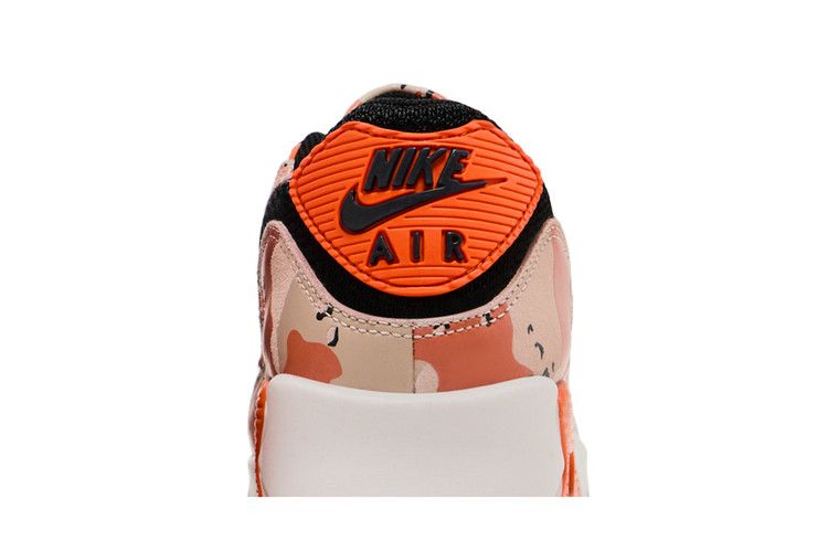 Кроссовки Nike Air Max 90 Premium 'Camo Pack - Bio Beige Safety Orange'