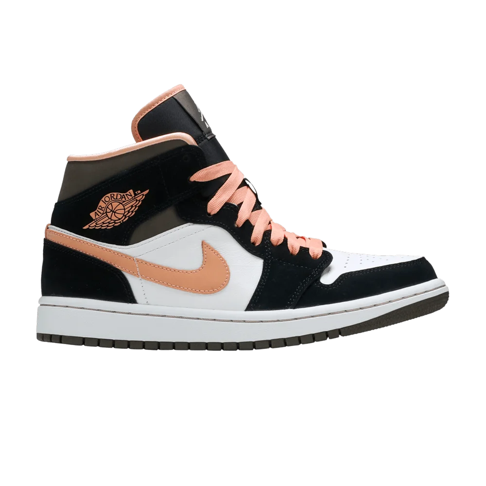Krossovki-Wmns-Air-Jordan-1-Mid-SE-Peach-Mocha