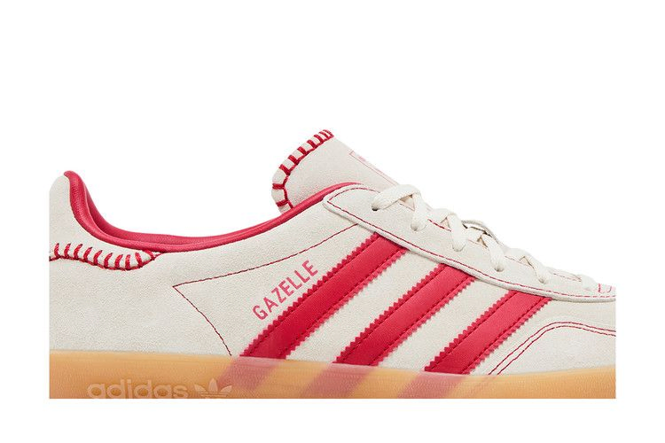 Кроссовки adidas Wmns Gazelle Indoor 'Beige Scarlet Gum'