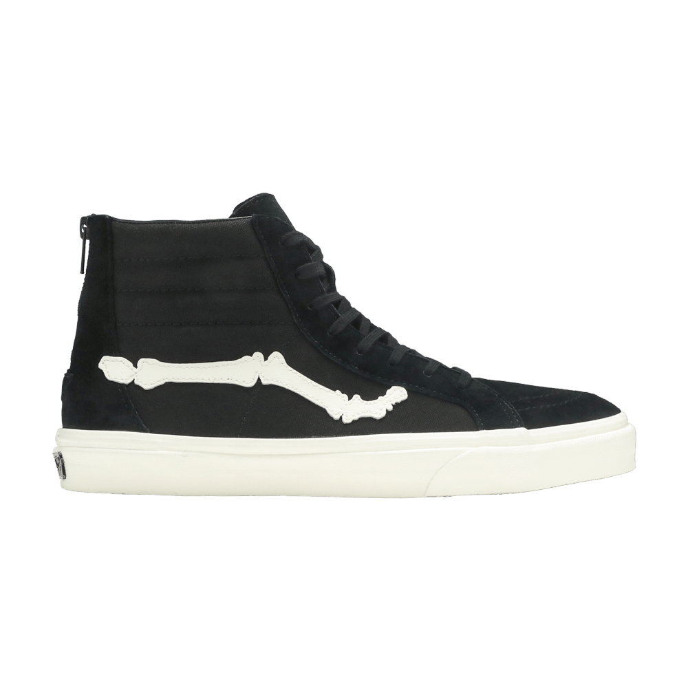 Кроссовки Vans Blends x Sk8-Hi Reissue Zip LX 'Black Marshmallow'