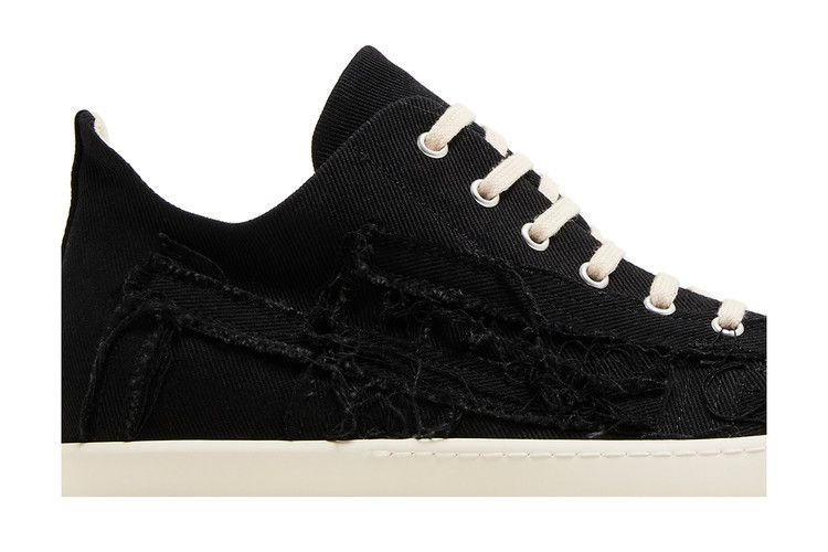 Кроссовки Rick Owens EDFU DRKSHDW Slashed Low 'Black Milk'