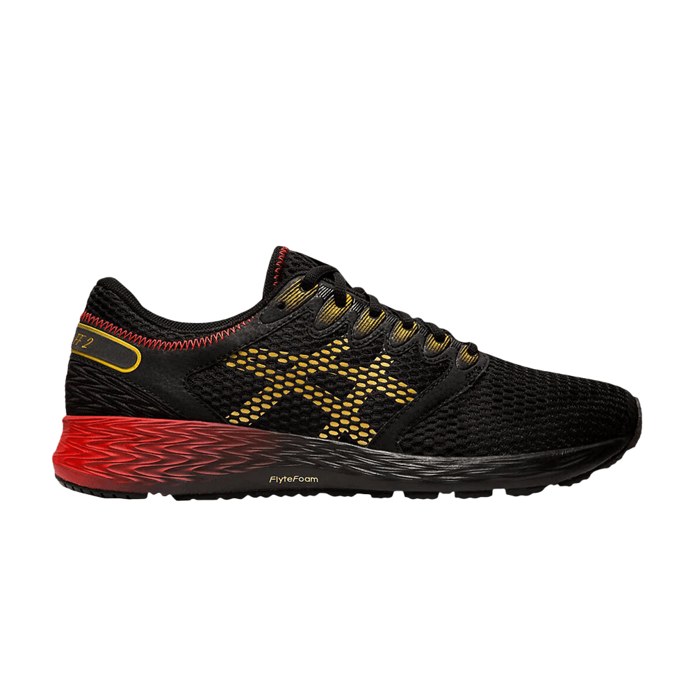 Кроссовки Asics Wmns RoadHawk FF 2 'Black Rich Gold'