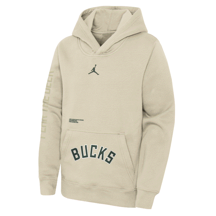 Худи Nike Milwaukee Bucks 2024 Statement Courtside Youth NBA Hoodie