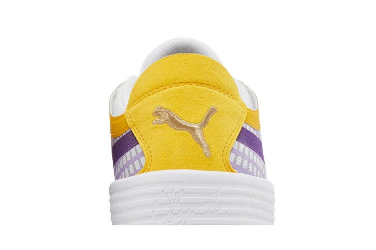 Кроссовки Puma Clyde All-Pro Jr 'White Spectra Yellow'