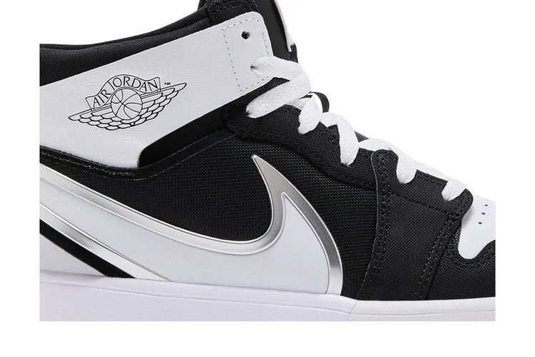 Кроссовки Air Jordan 1 Mid RM EasyOn GS 'Black White'