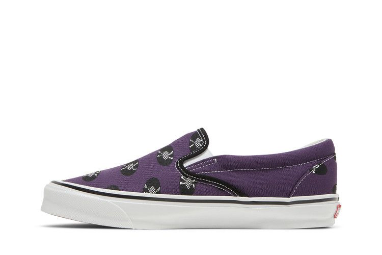 Кроссовки Wacko Maria x Vans OG Classic Slip-On 'Purple Records'