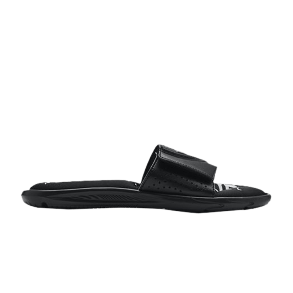 Кроссовки Under Armour Ignite 6 Graphic Strap Slide 'Black'