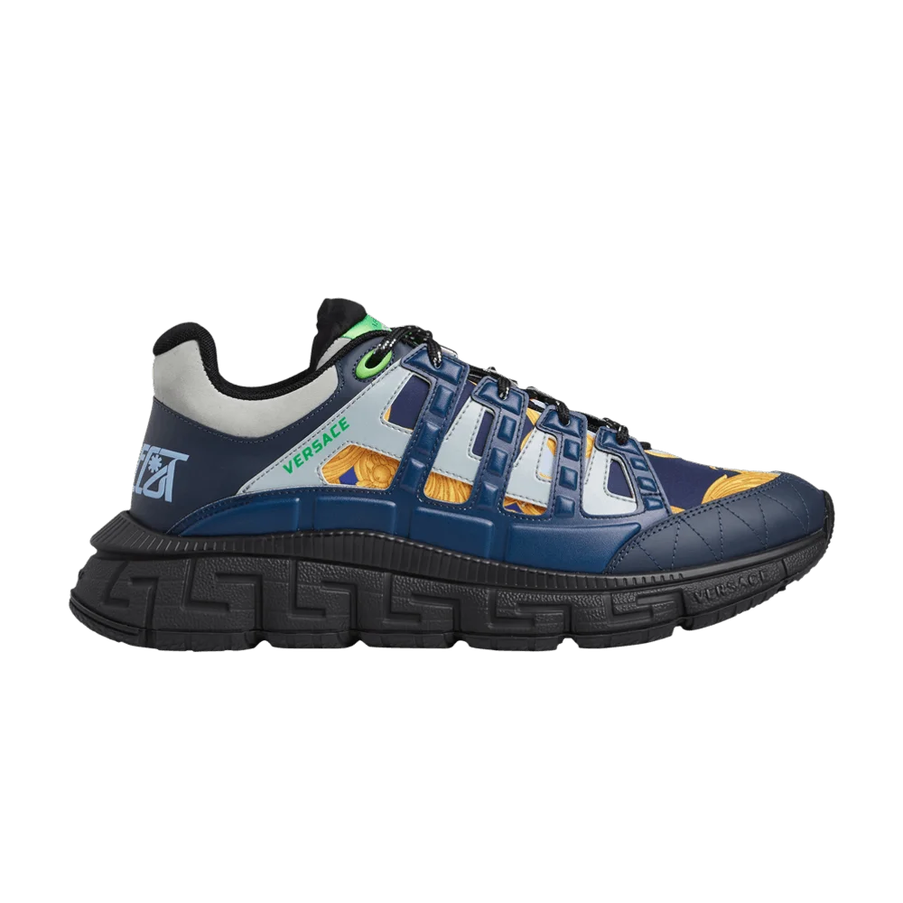 Krossovki-Versace-Trigreca-Blue-Black