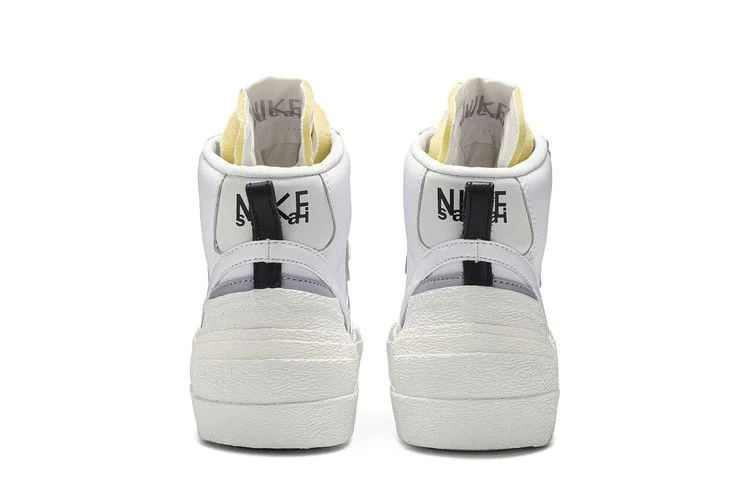 Кроссовки sacai x Nike Blazer Mid 'White Grey'