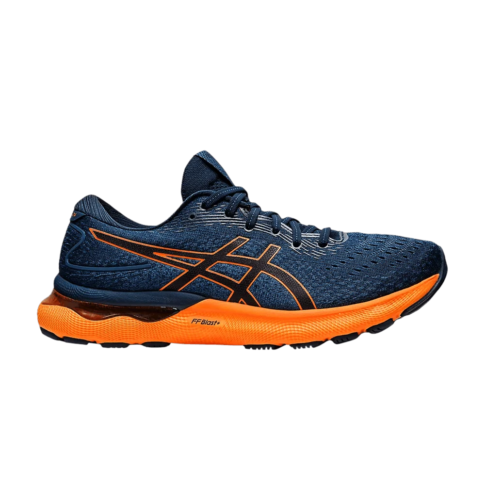 Кроссовки Asics Gel Nimbus 24 'French Blue Shocking Orange'