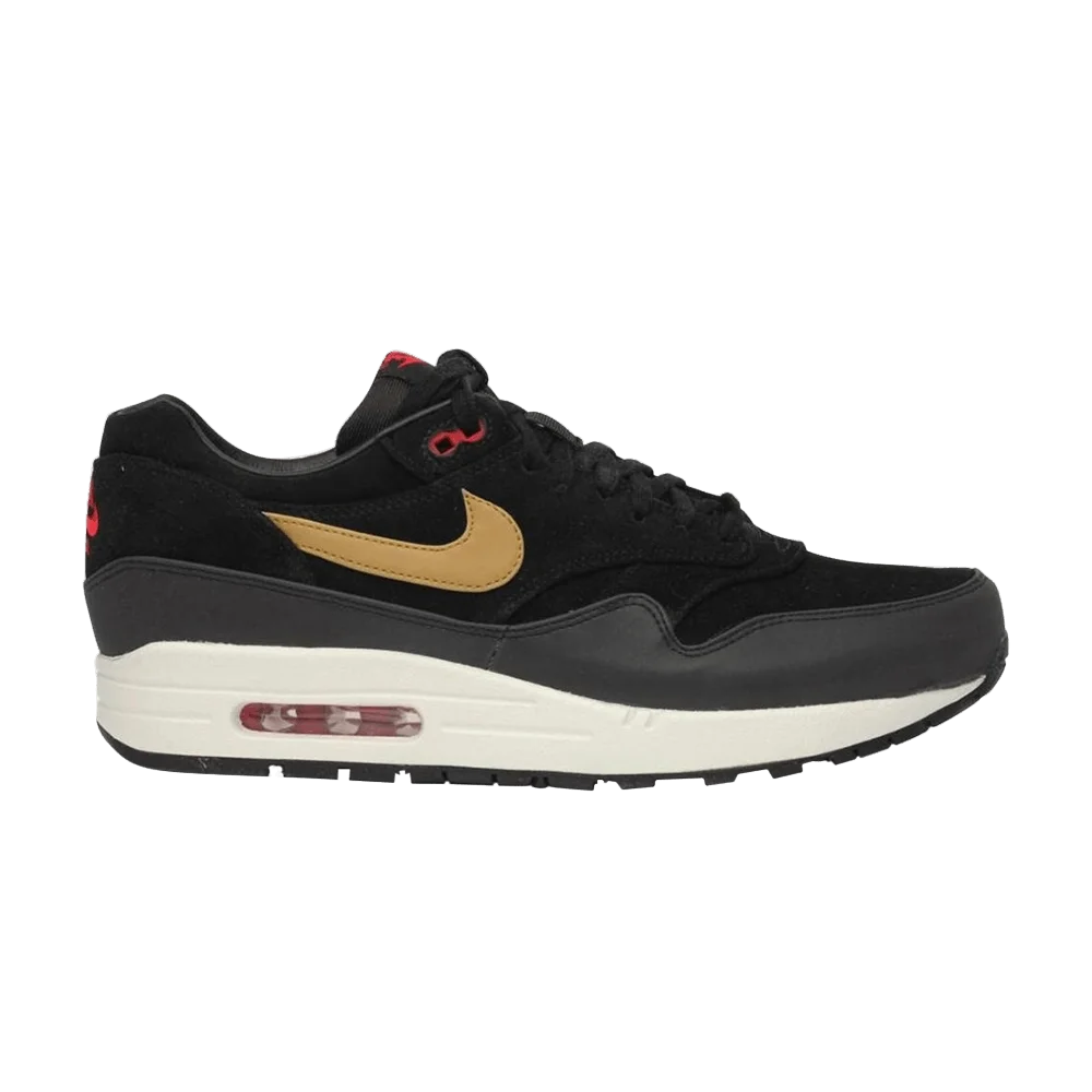 Krossovki-Nike-Air-Max-1-Prm-Black-Gold