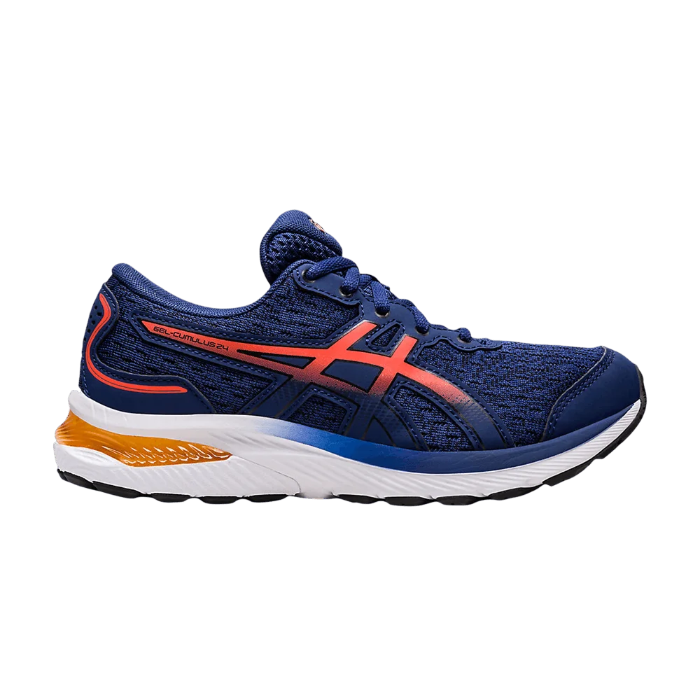Krossovki-Asics-Gel-Cumulus-24-GS-Deep-Ocean-Cherry-Tomato