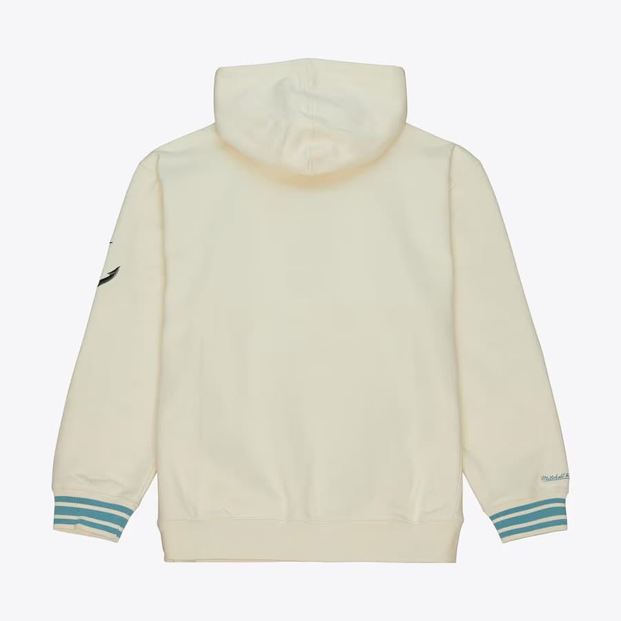 Худи Mitchell & Ness Cream Seattle Kraken Chainstitch Heavyweight Pullover Hoodie