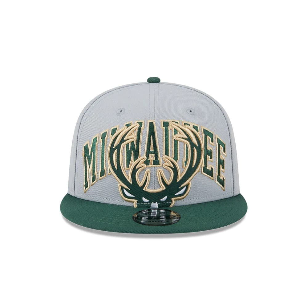Бейсболка New Era Milwaukee Bucks 2024 Tip Off 9FIFTY NBA Snapback Hat