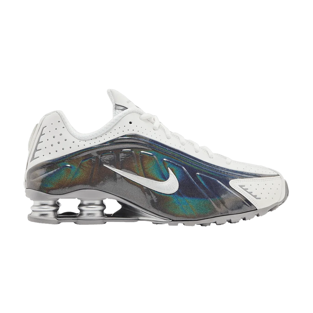 Krossovki-Nike-Wmns-Shox-R4-White-Iridescent