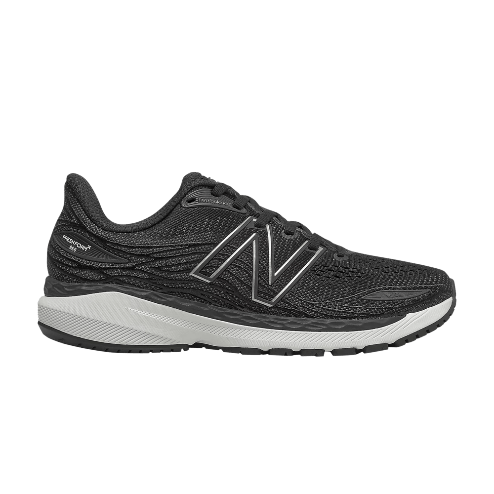 Кроссовки New Balance Wmns Fresh Foam X 860v12 Wide 'Black White'